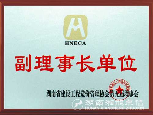 工程副理事长单位